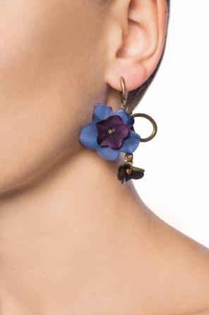 Earrings with leather accents, zdjęcie 2 Earrings with leather accents od Marni